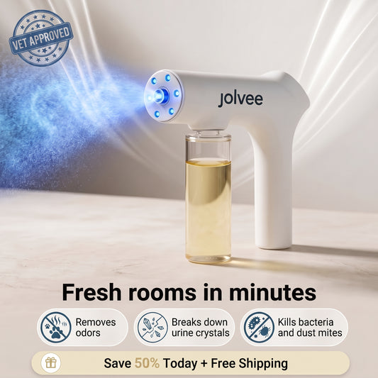 jolvee Blue-Light Enzyme Pet Deodorizer - Ends Odor For Good